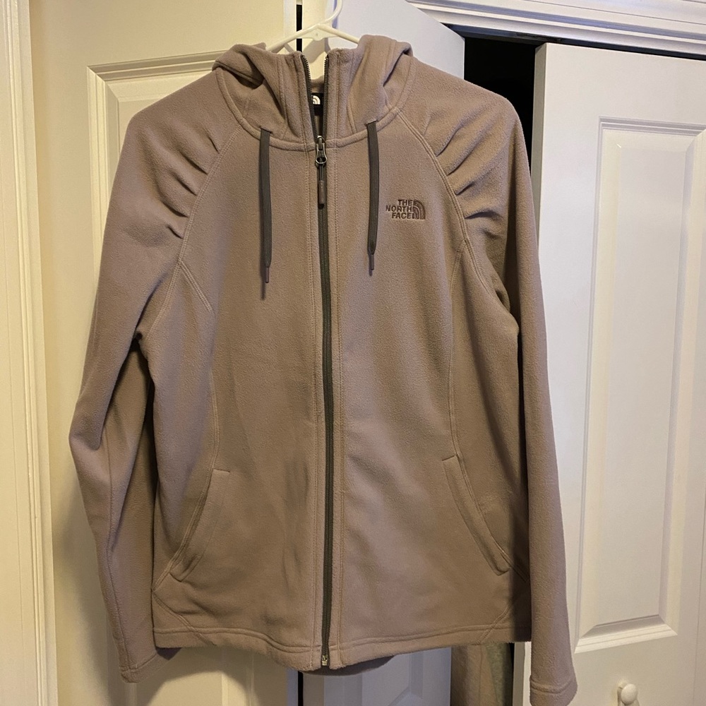 The North Face Women’s Large Purple Hooded Fleece